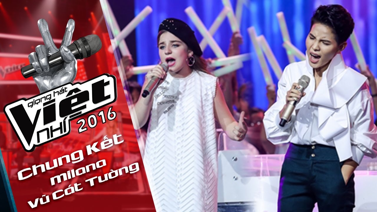 Belief - Vũ Cát Tường ft Milana | Liveshow 7 Chung kết The Voice Kids - Giọng Hát Việt Nhí 2016