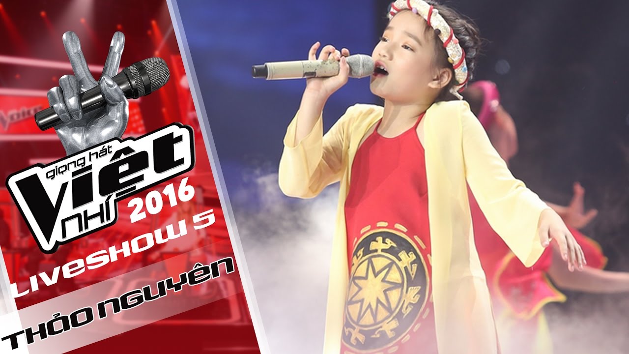 Mái Đình Làng Biển - Hồ Thảo Nguyên | Liveshow 5 The Voice Kids - Giọng Hát Việt Nhí 2016 [Official]