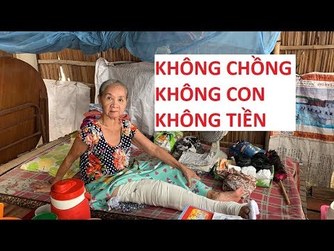 Cuộc sống không chồng, không con, không tiền của bà cụ bị tai nạn giao thông!!!