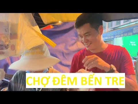 Đi chợ đêm Bến Tre chưa mua được gì mà bị mắc mưa tầm tã!!!