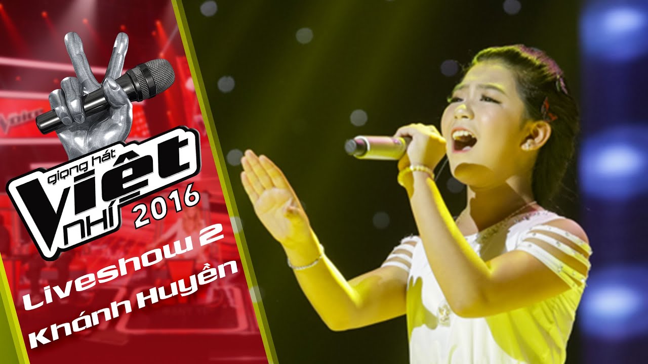 Keep On Moving - Trần Khánh Huyền | Liveshow 2 | The Voice Kids - Giọng Hát Việt Nhí 2016 [Official]