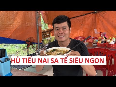 Hủ tiếu nai sa tế SIÊU CAY SIÊU NGON của anh kỹ sư bị tai nạn lao động!!!