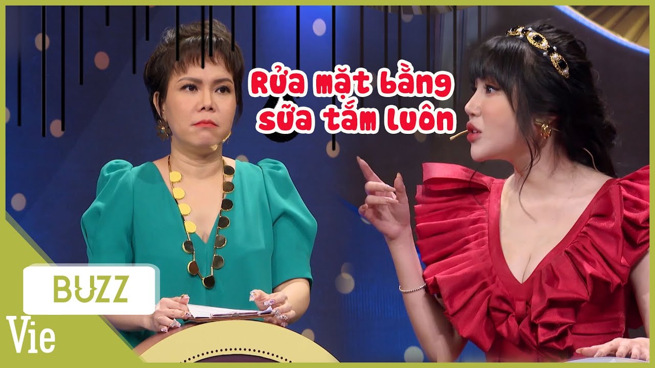Việt Hương hú hồn với cách skin care bá đạo của Elly Trần | Bí Kíp Vàng