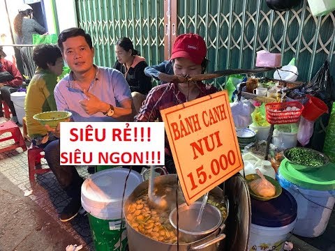 Gánh bánh canh lề đường Đà Lạt  8 năm vẫn giữ giá 15 ngàn nên khách đông nghẹt!!!